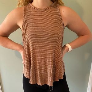 Open Back Muscle Tank